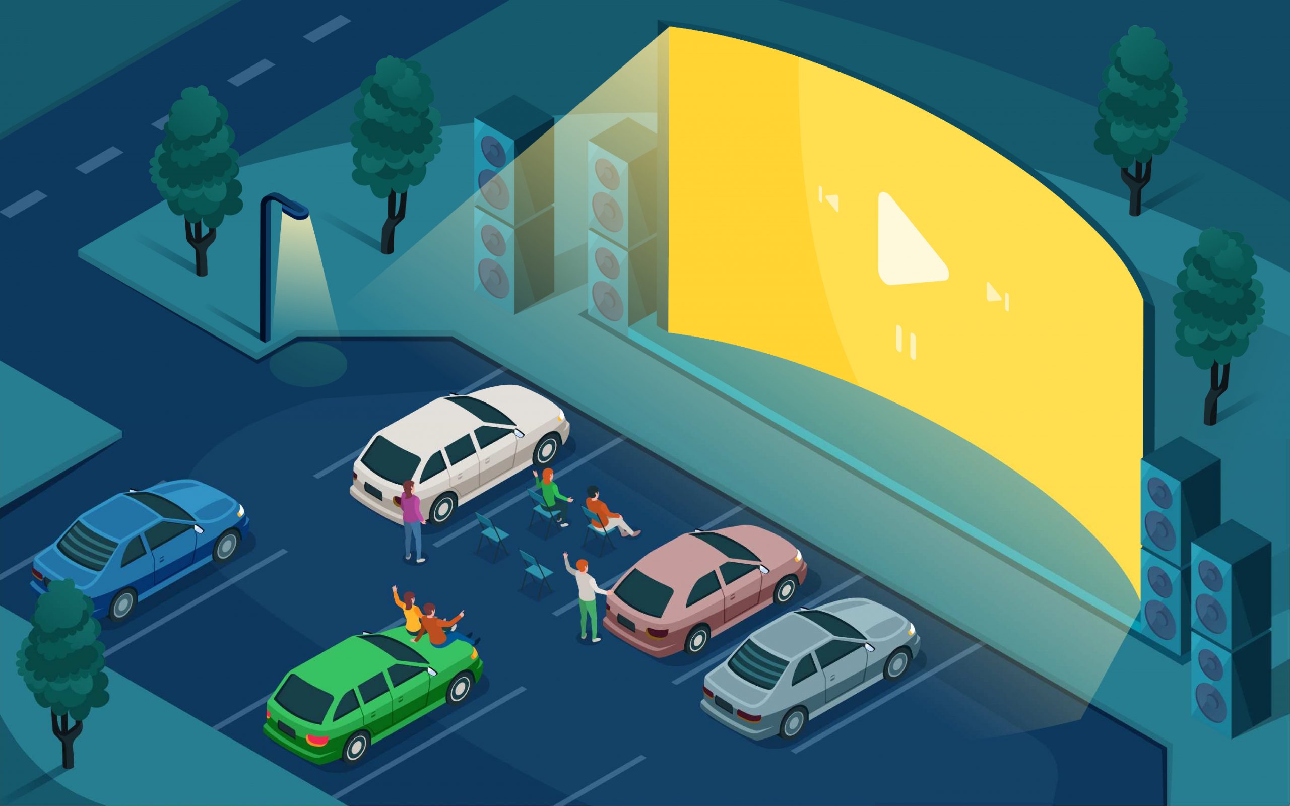 drive-in movie